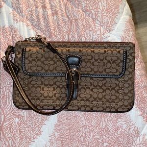 Coach wristlet